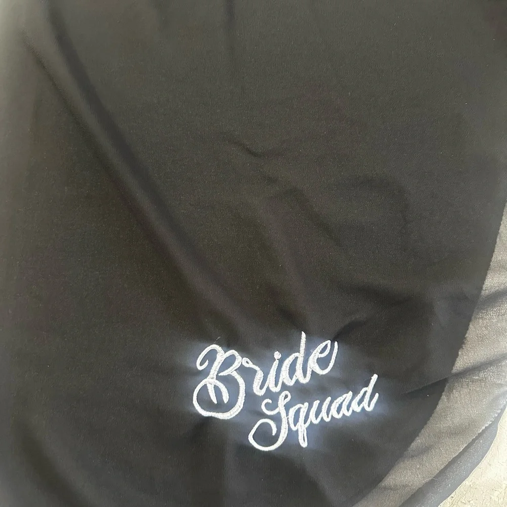 Black Bride Squad Sun Hats, Sunglasses and Bathing Suit Covers